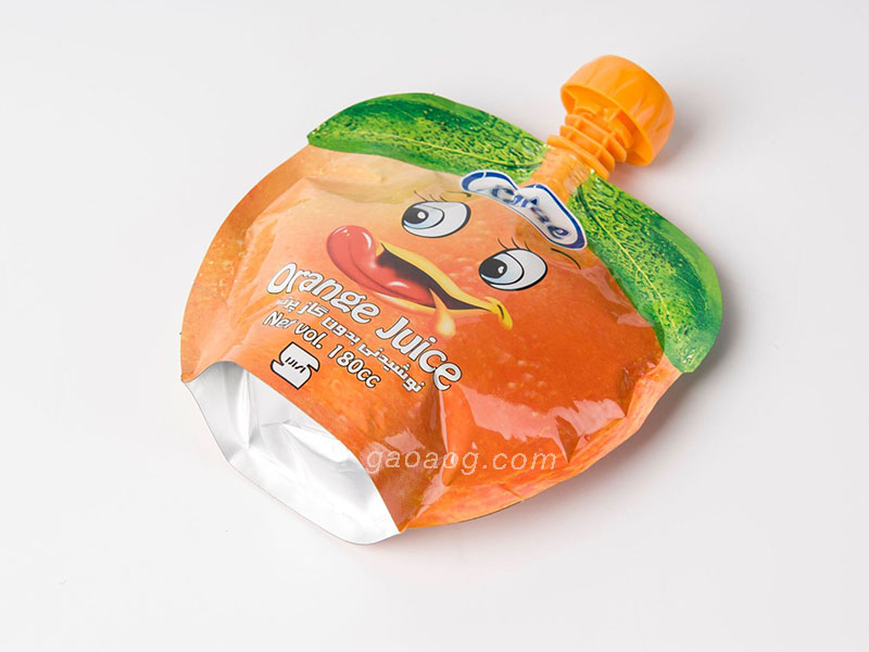 spout pouch for orange juice` - Digital Printed Pouches | Custom Stand ...