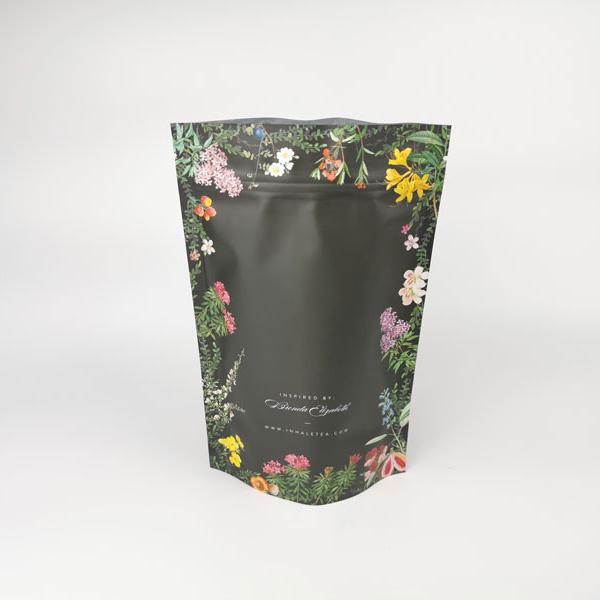 digital printed stand up pouch for tea