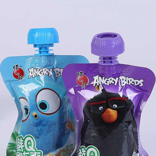 stand up pouch with spout for Jelly